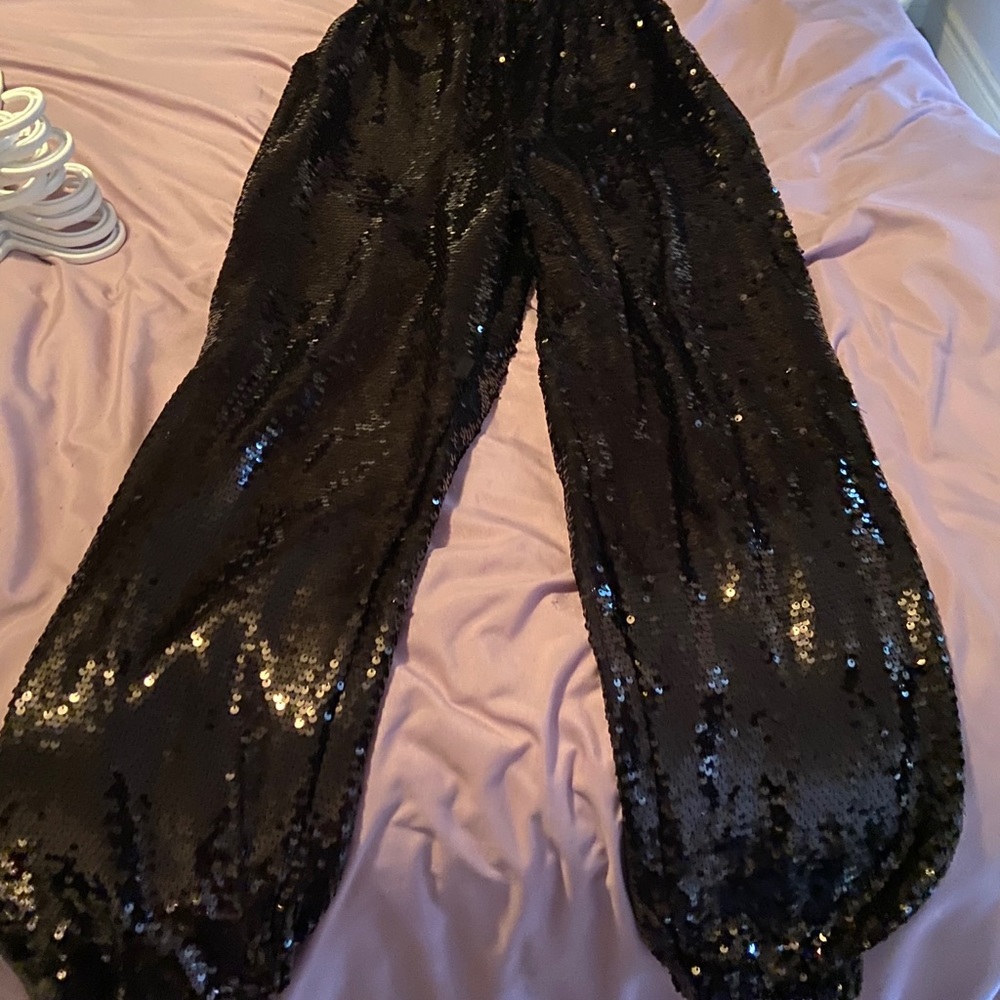 Revolve sequin joggers - Picture 4 of 6